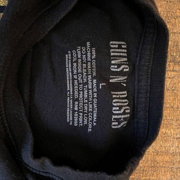 Women’s Guns N Roses Sweet Child O Mine Womens T Shirt Size Large Black Vtg Look - Picture 2 of 3